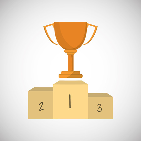 Winner concept with icon design, vector illustration 10 eps graphic.のイラスト素材