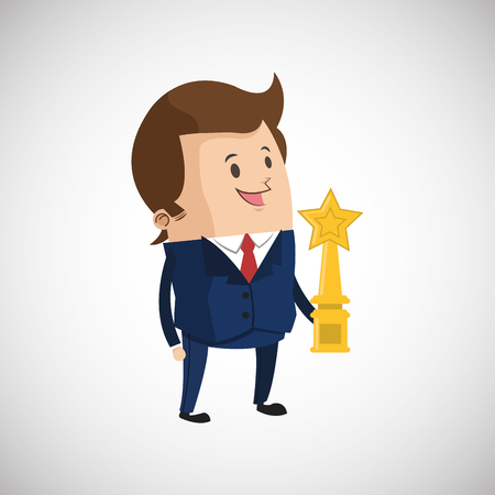 Winner concept with icon design, vector illustration 10 eps graphic.のイラスト素材