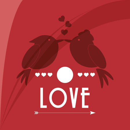 Love concept with icon design, vector illustration 10 eps graphic.のイラスト素材