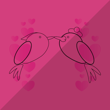 Love concept with icon design, vector illustration 10 eps graphic.のイラスト素材