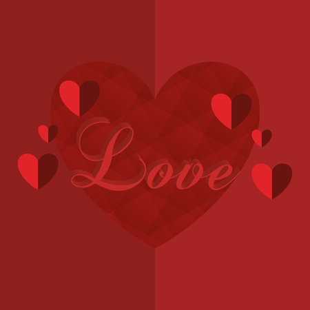 Love concept with icon design, vector illustration 10 eps graphic.のイラスト素材