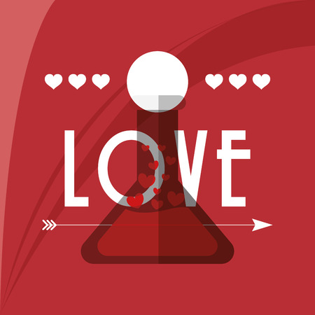 Love concept with icon design, vector illustration 10 eps graphic.のイラスト素材