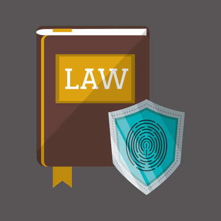 Law concept with icon design, vector illustration 10 eps graphic.のイラスト素材