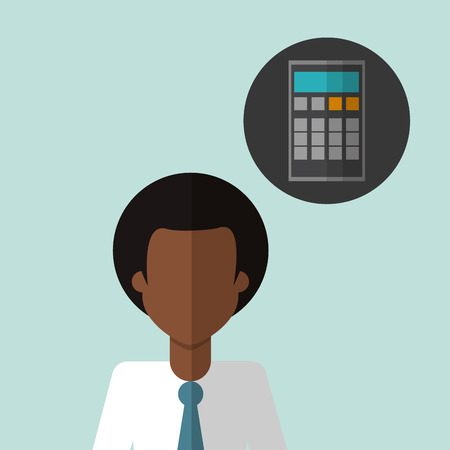 Person concept with icon design, vector illustration 10 eps graphic.のイラスト素材