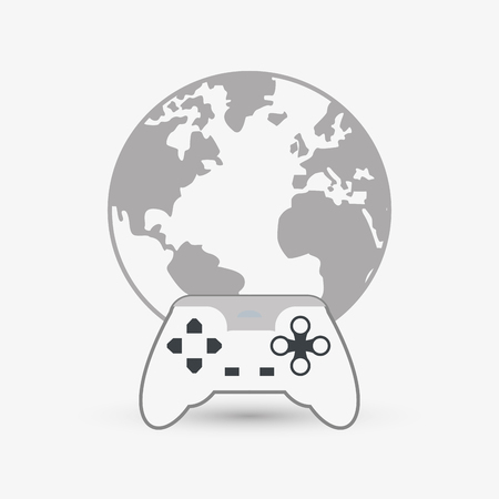 Game concept with icon design, vector illustration 10 eps graphic.のイラスト素材