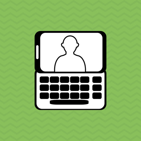 Smartphone concept with icon design, vector illustration 10 eps graphic.のイラスト素材