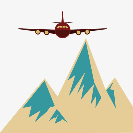 Travel concept with icon design, vector illustration 10 eps graphic.のイラスト素材