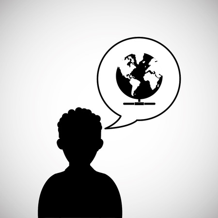 Communication concept with icon design, vector illustration 10 eps graphic.のイラスト素材