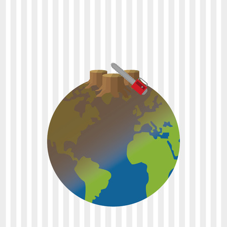 Save Planet concept with icon design, vector illustration 10 eps graphic.のイラスト素材