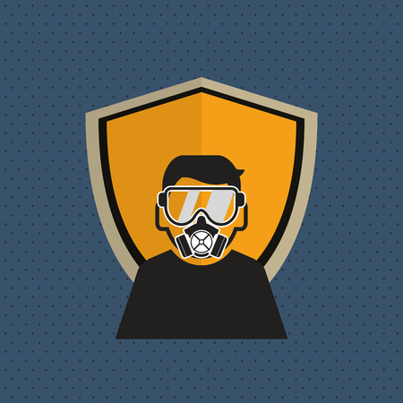 Industry concept with icon design, vector illustration 10 eps graphic.のイラスト素材