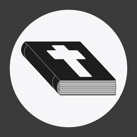 Bible concept with icon design, vector illustration 10 eps graphic.のイラスト素材