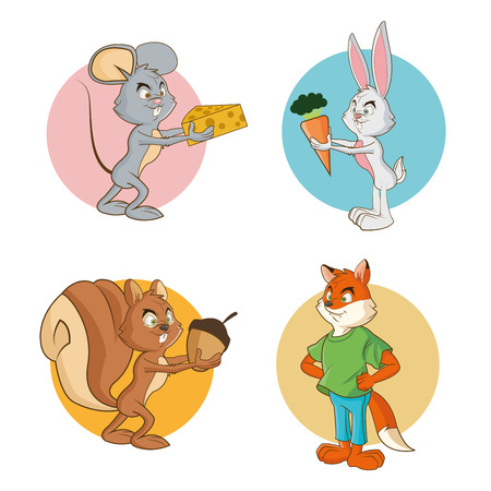 Animal concept with icon design, vector illustration 10 eps graphic.のイラスト素材