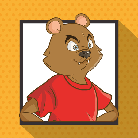 Animal concept with icon design, vector illustration 10 eps graphic.のイラスト素材