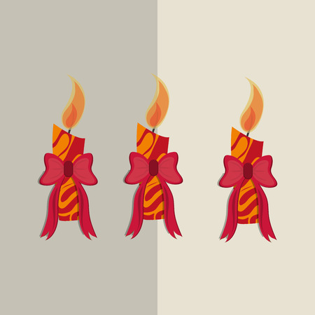 Birthday candle concept with icon design, vector illustration 10 eps graphicのイラスト素材