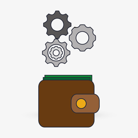 Digital Marketing concept with icon design, vector illustration 10 eps graphic.のイラスト素材