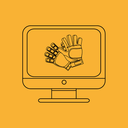 Sport concept with icon designのイラスト素材