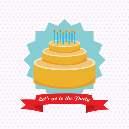 Party concept with icon design, vector illustration 10 eps graphic.のイラスト素材