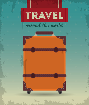Travel concept with icon design, vector illustration 10 eps graphic.のイラスト素材