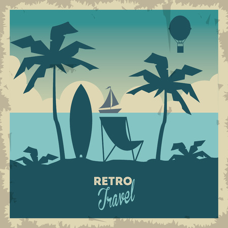 Travel concept with icon design, vector illustration 10 eps graphic.のイラスト素材