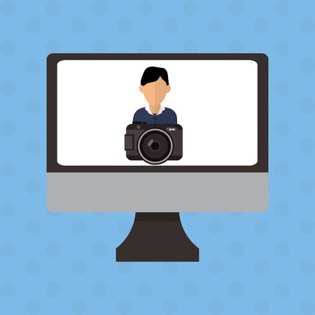 Technology concept with icon design, vector illustration 10 eps graphic.のイラスト素材