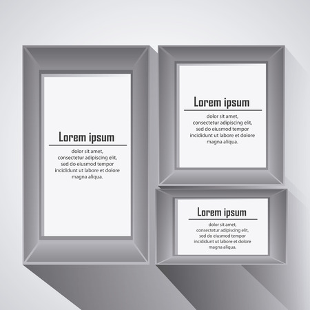 Frame concept with icon design, vector illustration 10 eps graphic.のイラスト素材