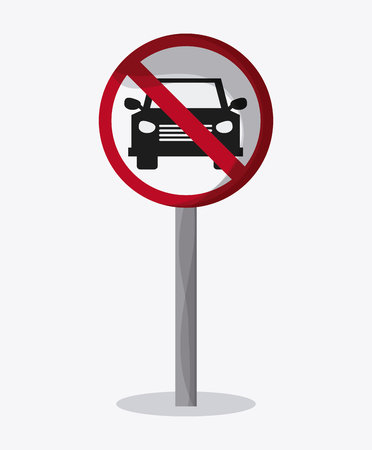 Parking lot concept with icon design, vector illustration 10 eps graphic.のイラスト素材