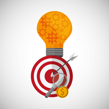 Idea concept with icon design, vector illustration 10 eps graphic.のイラスト素材