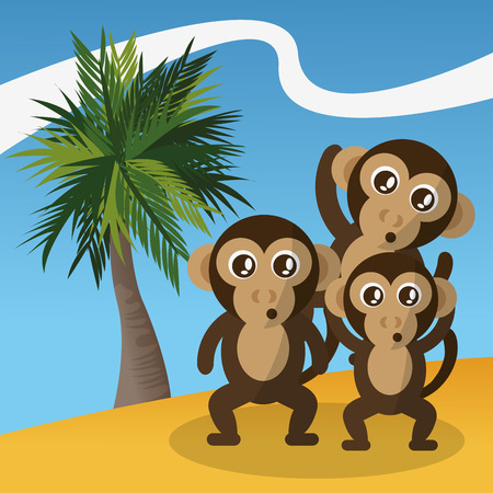 Animal concept with cartoon icon design, vector illustration 10 eps graphic.のイラスト素材