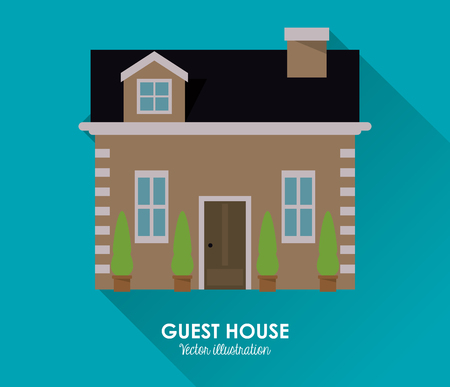 Hotel concept with icon design, vector illustration 10 eps graphic.のイラスト素材