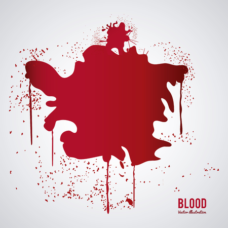 Blood concept with icon design, vector illustration 10 eps graphic.のイラスト素材