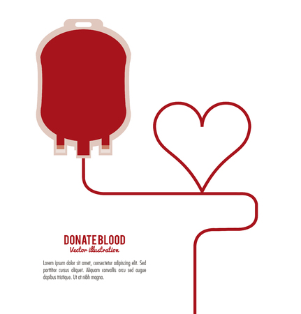 Blood concept with icon design, vector illustration 10 eps graphic.のイラスト素材