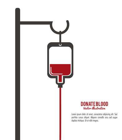 Blood concept with icon design, vector illustration 10 eps graphic.のイラスト素材
