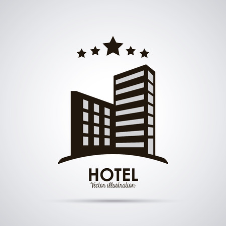 Hotel concept with icon design, vector illustration 10 eps graphic.のイラスト素材