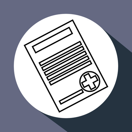 Medical care concept with icon design, vector illustration 10 eps graphic.のイラスト素材