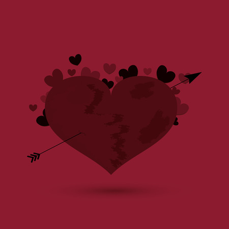Love concept with icon design, vector illustration 10 eps graphic.のイラスト素材