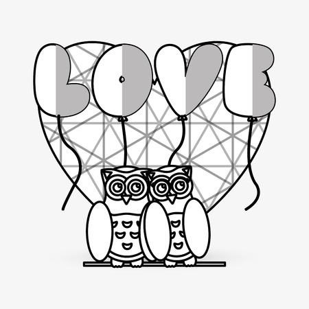 Love concept with icon design, vector illustration 10 eps graphic.のイラスト素材