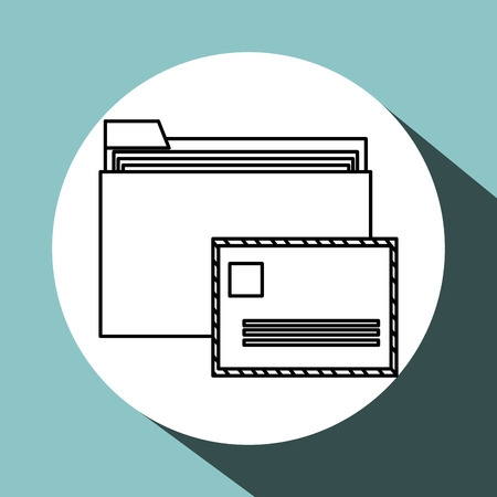 office concept with icon design, vector illustration 10 eps graphic.のイラスト素材