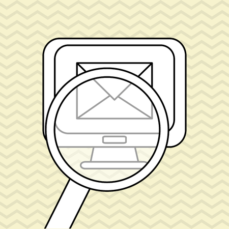 Technology design. business icon. flat illustrationのイラスト素材