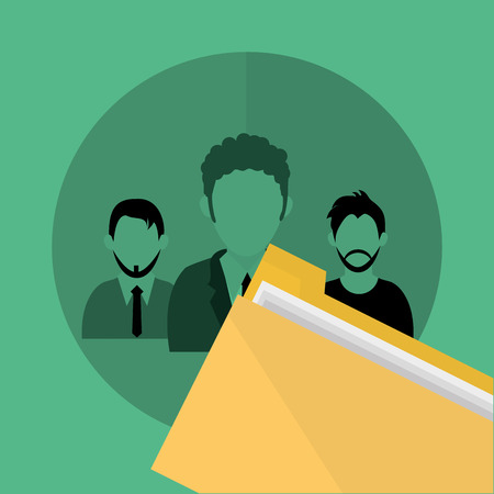 Businessman concept with icon design, vector illustration 10 eps graphic.のイラスト素材