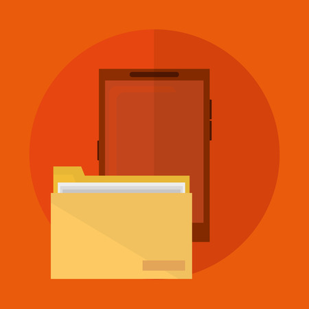 office concept with icon design, vector illustration 10 eps graphic.のイラスト素材