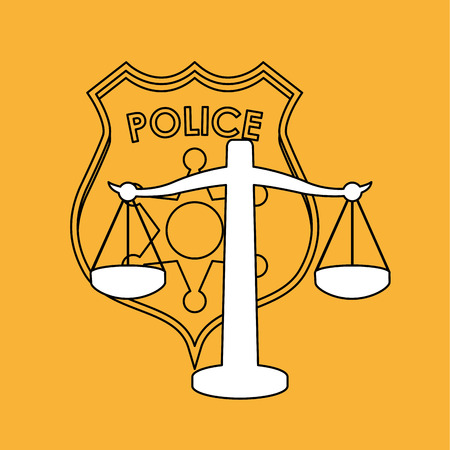 Law concept with icon design, vector illustration 10 eps graphic.のイラスト素材