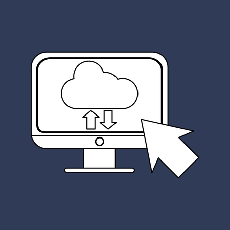 Communication concept with icon design, vector illustration 10 eps graphic.のイラスト素材