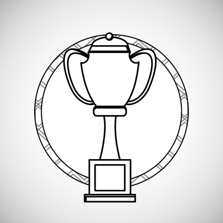 Champion concept with icon design, vector illustration 10 eps graphic.のイラスト素材