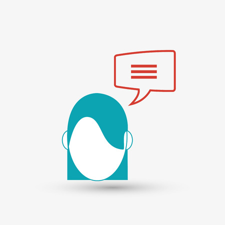 Communication concept with icon design, vector illustration 10 eps graphic.のイラスト素材