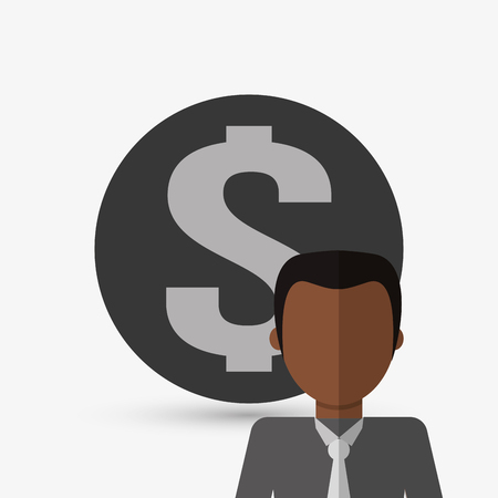 Person concept with icon design, vector illustration 10 eps graphic.のイラスト素材