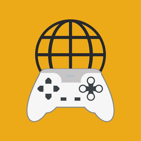 Game concept with icon design, vector illustration 10 eps graphic.のイラスト素材