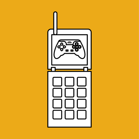 Game concept with icon design, vector illustration 10 eps graphic.のイラスト素材