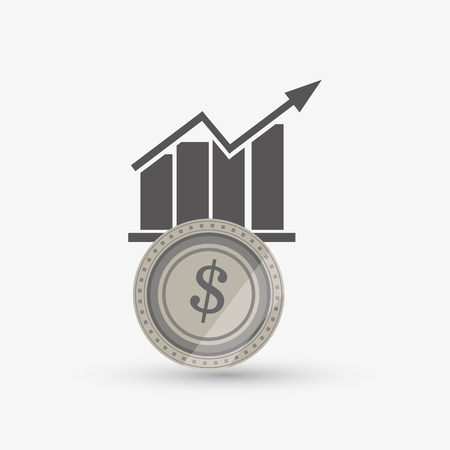 Money concept with icon design, vector illustration 10 eps graphic.のイラスト素材