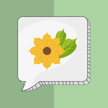 Flower concept with icon design, vector illustration 10 eps graphic.のイラスト素材
