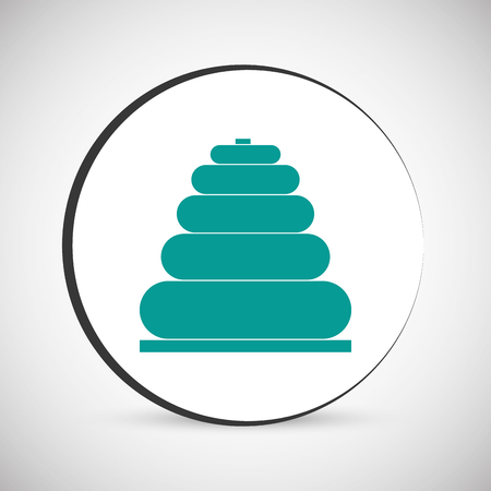 Toy concept with icon design, vector illustration 10 eps graphic.のイラスト素材
